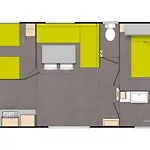 Κάμπινγκ Mobil Avec Terrasse - 2 - Api-1-52-503 Saint-Maime