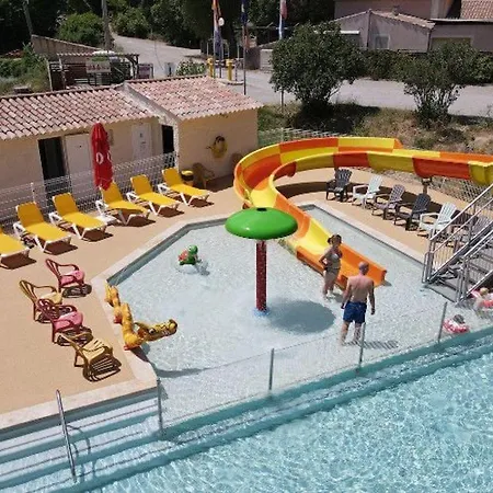 Mobil Avec Terrasse - 2 - Api-1-52-503 אתר קמפינג Saint-Maime