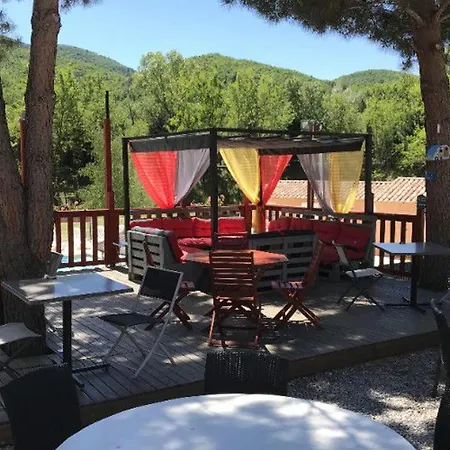 Mobil Avec Terrasse - 2 - Api-1-52-503 مكان تخييم Saint-Maime